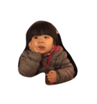 子どもの写真を使った3（個別スタンプ：11）