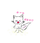 みんなの『愛』されキャラになりたいにゃ♡（個別スタンプ：27）