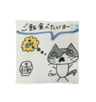 ちょびひげねこちゃんの日常（個別スタンプ：1）