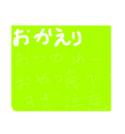 日常生活No．1（個別スタンプ：3）