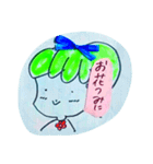 お目目でかちゃん時々チビちゃん（個別スタンプ：22）