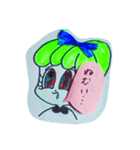 お目目でかちゃん時々チビちゃん（個別スタンプ：25）