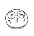めがねまんじゅう（個別スタンプ：6）