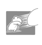 white bear ＆ people2（個別スタンプ：40）