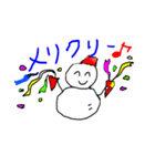 雪だるまの1日（個別スタンプ：7）