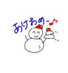 雪だるまの1日（個別スタンプ：8）