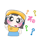 Hi！ My name is Nancy.. ！（個別スタンプ：5）