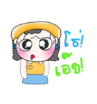 Hi！ My name is Nancy.. ！（個別スタンプ：7）