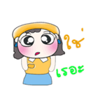 Hi！ My name is Nancy.. ！（個別スタンプ：10）