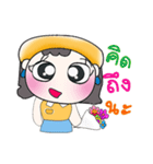 Hi！ My name is Nancy.. ！（個別スタンプ：25）