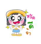 Hi！ My name is Nancy.. ！（個別スタンプ：40）