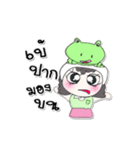 My name is Nutji.. ！ Frog.（個別スタンプ：9）