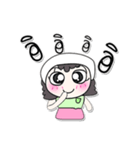 >> My name is Nutji.. ！ ！（個別スタンプ：11）