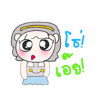 Hi！ My name is Maji.. ！（個別スタンプ：7）