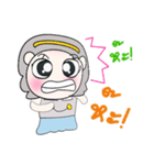 Hi！ My name is Maji.. ！（個別スタンプ：8）