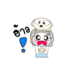 My name is Maji.. ！ Dog.（個別スタンプ：28）