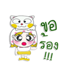 ^_^！！ My name is Fasai Cat. ！（個別スタンプ：12）