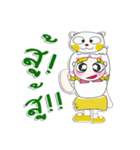 ^_^！！ My name is Fasai Cat. ！（個別スタンプ：19）