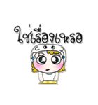 >> My name is Fadee. ！ ！（個別スタンプ：3）