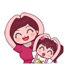 Mom and Mim（個別スタンプ：1）