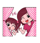 Mom and Mim（個別スタンプ：21）