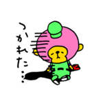 ニヤっとほのぼのアニマル野球「さるルン」（個別スタンプ：24）