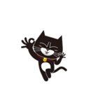 Good day of the bat cats（個別スタンプ：12）