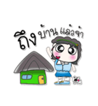 My name is Mari..^_^...（個別スタンプ：30）