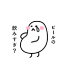 A stamp of a person who likes alcohol.（個別スタンプ：19）