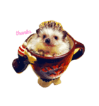 ハリネズミらんど（個別スタンプ：6）