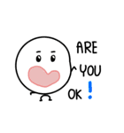 Feeling Life love English 2.（個別スタンプ：3）