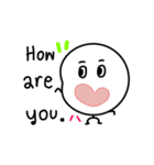 Feeling Life love English 2.（個別スタンプ：17）