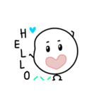 Feeling Life love English.（個別スタンプ：1）