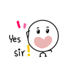 Feeling Life love English.（個別スタンプ：11）