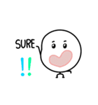 Feeling Life love English.（個別スタンプ：33）