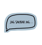 Simple Swedish 4 (スウェーデン語)（個別スタンプ：9）