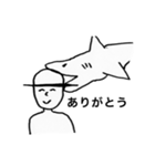ゆるサメ（個別スタンプ：6）