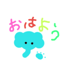 動物、昆虫、ふぐのスタンプ（個別スタンプ：1）
