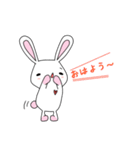 うさぎのらびゅー（個別スタンプ：1）