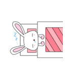 うさぎのらびゅー（個別スタンプ：3）
