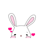 うさぎのらびゅー（個別スタンプ：8）