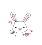 うさぎのらびゅー（個別スタンプ：9）