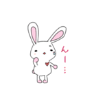 うさぎのらびゅー（個別スタンプ：16）