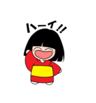 日本の女の子 ハナちゃん（個別スタンプ：10）