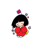 日本の女の子 ハナちゃん（個別スタンプ：22）