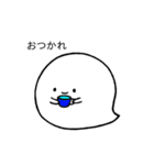 おばけのロンの日常会話（個別スタンプ：1）
