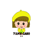 Cilla is a little girl sticker.（個別スタンプ：3）