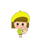 Cilla is a little girl sticker.（個別スタンプ：6）