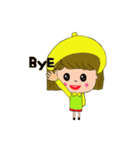 Cilla is a little girl sticker.（個別スタンプ：11）