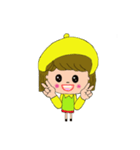 Cilla is a little girl sticker.（個別スタンプ：14）